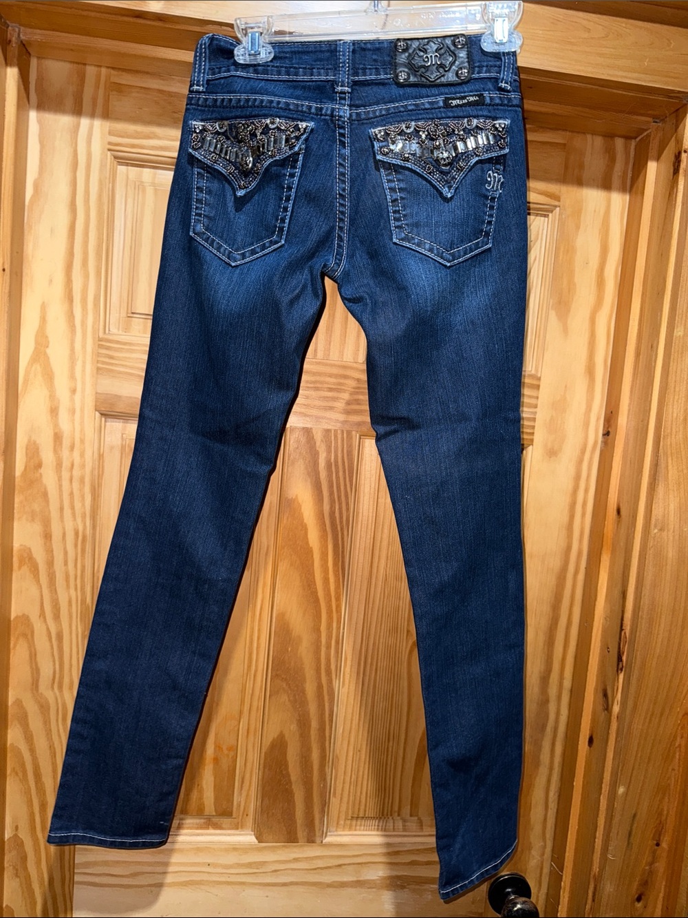 Miss Me Skinny Jeans JP46565 Dark Wash 26 Denim